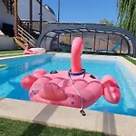 펜션 Familial Avec Piscine Privative Chauffee, Terrasse Sur Le Loir Et Proche Du Zoo De - Fr-1-410-329 *