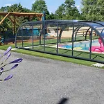 Familial Avec Piscine Privative Chauffee, Terrasse Sur Le Loir Et Proche Du Zoo De - Fr-1-410-329