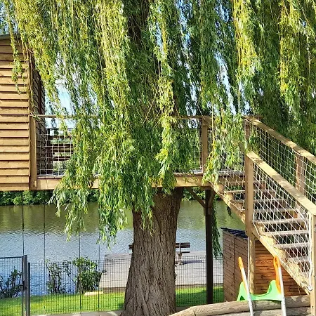 Familial Avec Piscine Privative Chauffee, Terrasse Sur Le Loir Et Proche Du Zoo De - Fr-1-410-329 度假居