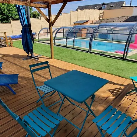 Familial Avec Piscine Privative Chauffee, Terrasse Sur Le Loir Et Proche Du Zoo De - Fr-1-410-329 * 拉弗雷切