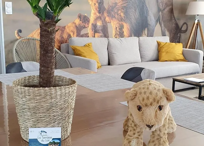 Familial Avec Piscine Privative Chauffee, Terrasse Sur Le Loir Et Proche Du Zoo De - Fr-1-410-329 *