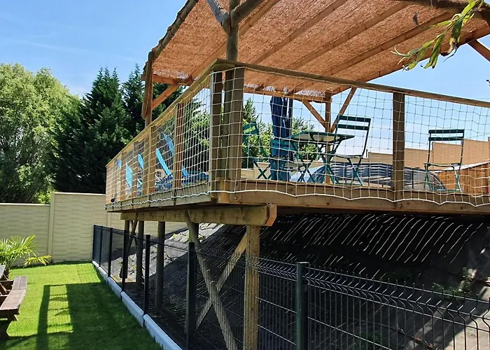 בית נופש Familial Avec Piscine Privative Chauffee, Terrasse Sur Le Loir Et Proche Du Zoo De - Fr-1-410-329